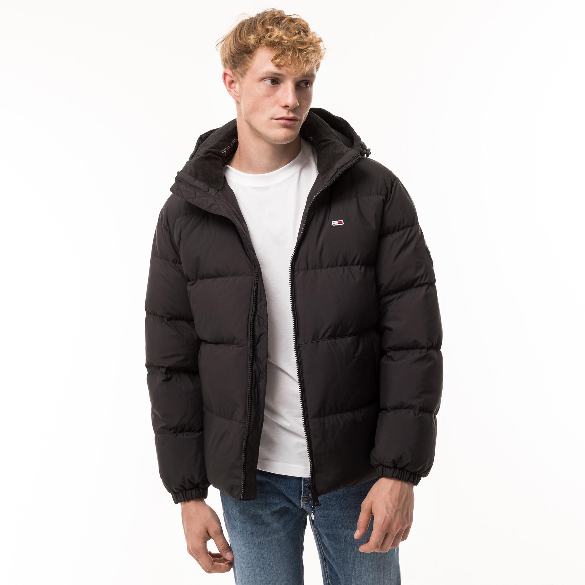 TOMMY JEANS TJM ESSENTIAL DOWN JACKET EXT Daunenjacke mit Kapuze 