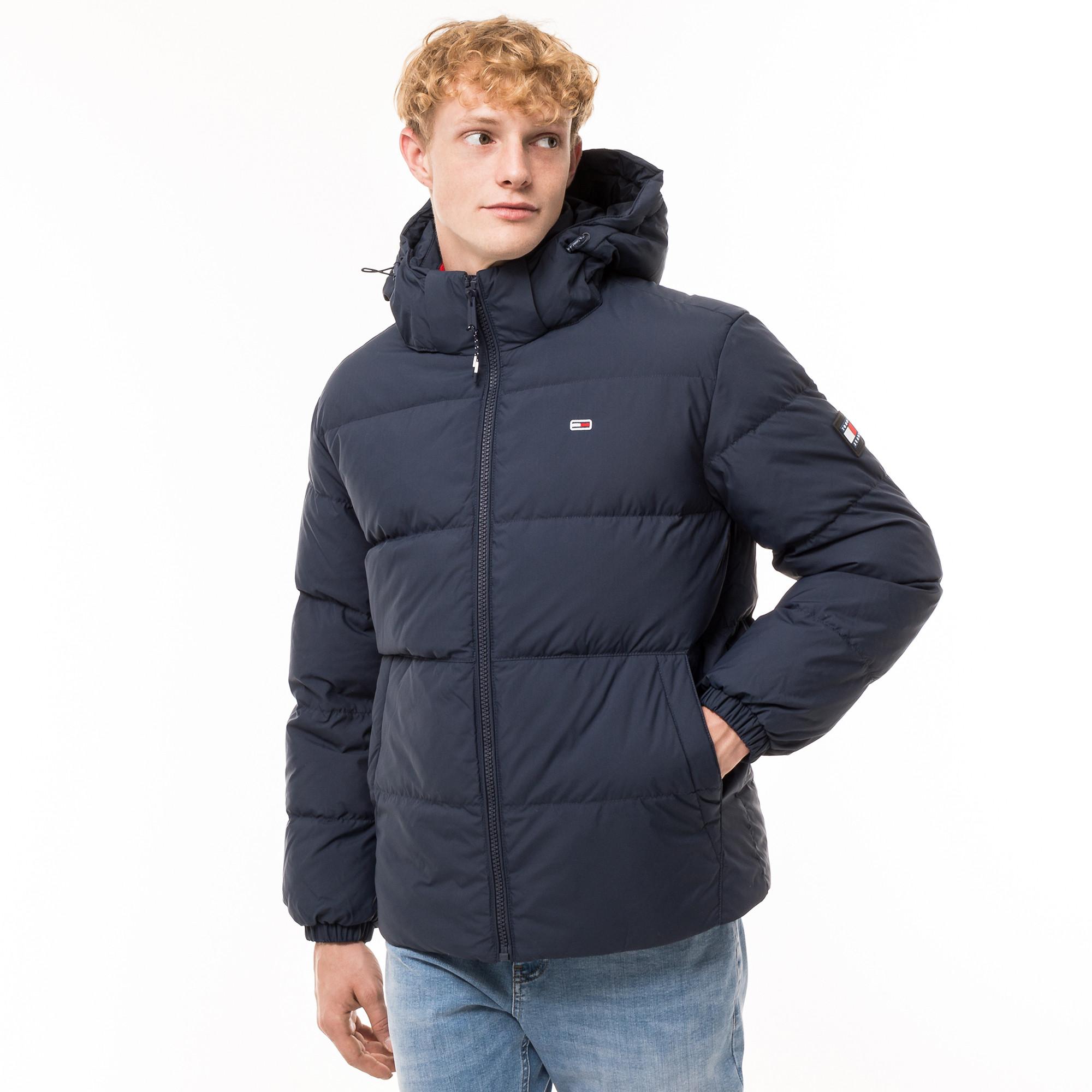 TOMMY JEANS TJM ESSENTIAL DOWN JACKET EXT Daunenjacke mit Kapuze 