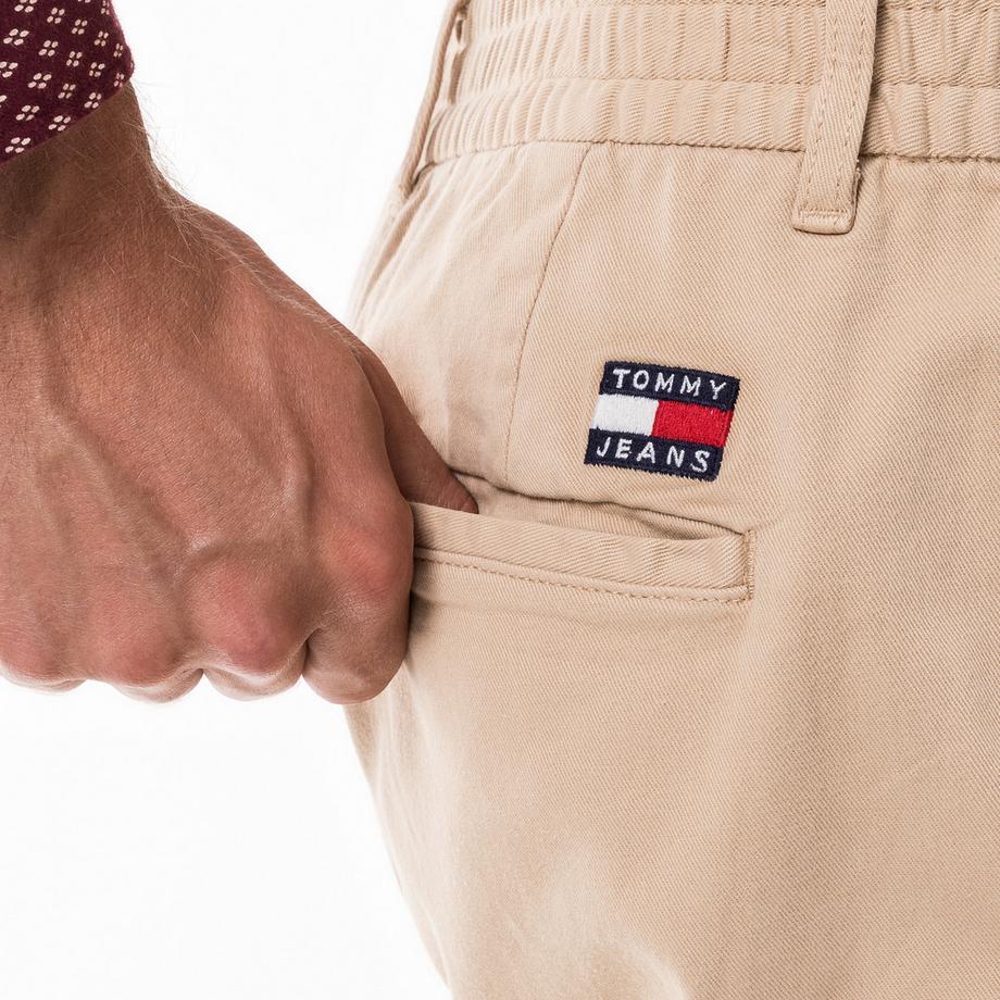 TOMMY JEANS Pantalone Chino Casual Elasticizzato Tapered Fit  