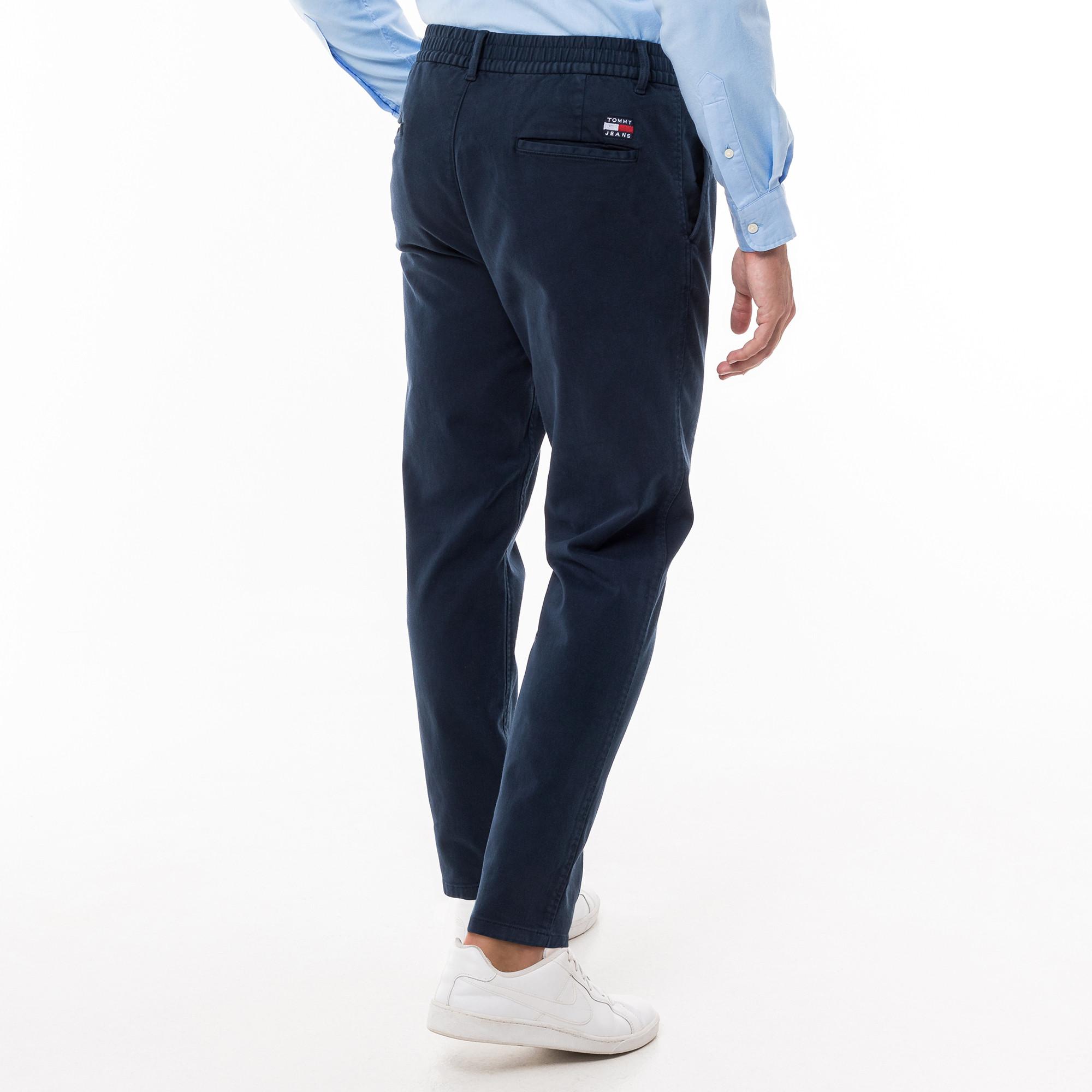 TOMMY JEANS Casual Elasticated Tapered Fit Chino Pantalon  