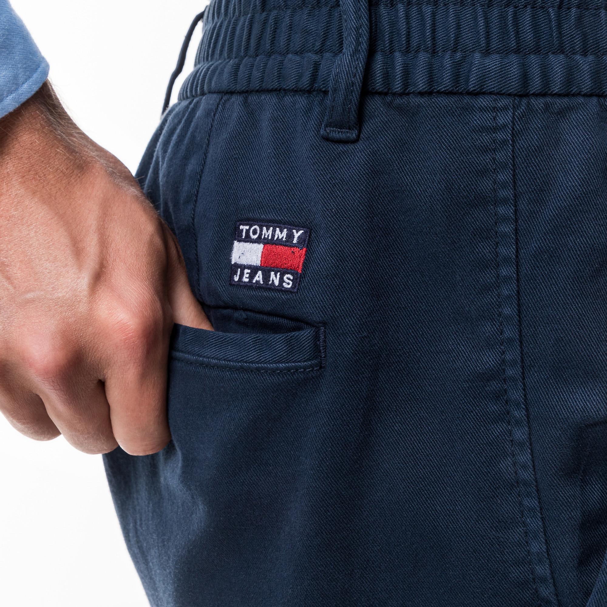 TOMMY JEANS Casual Elasticated Tapered Fit Chino Pantalon  