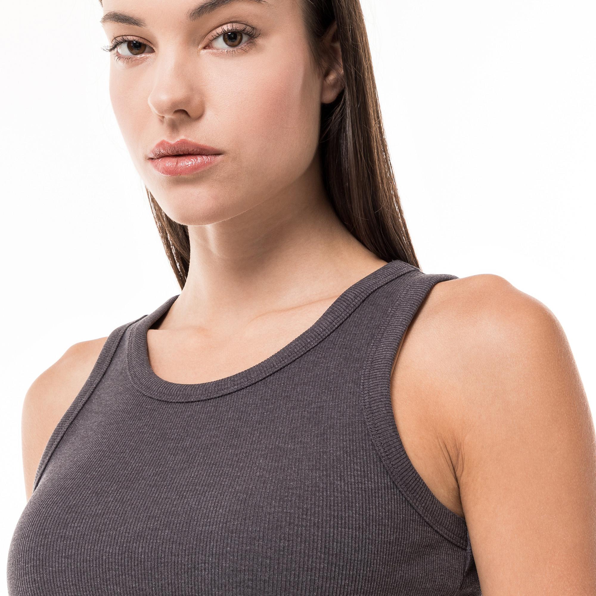 JJXX Débardeur Court Côtelé  