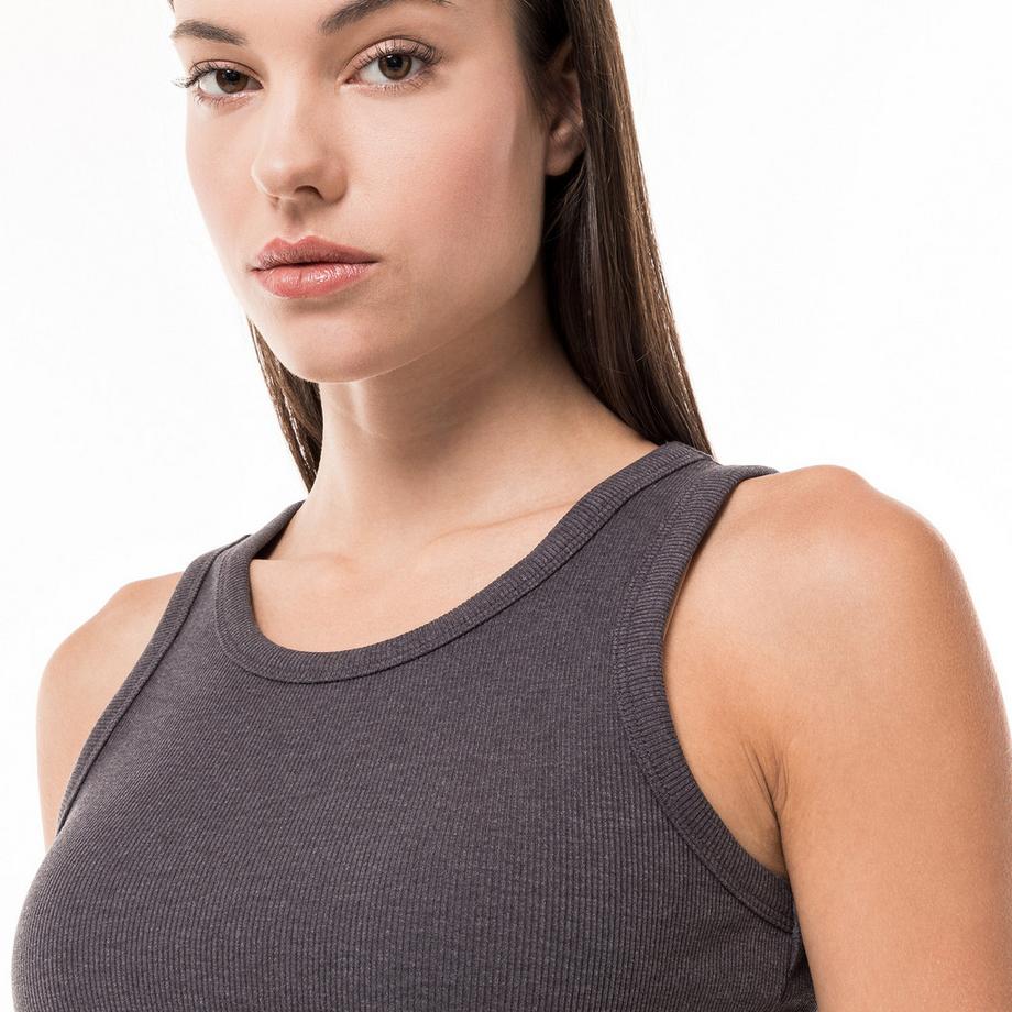 JJXX Kurzes Geripptes Tank Top  