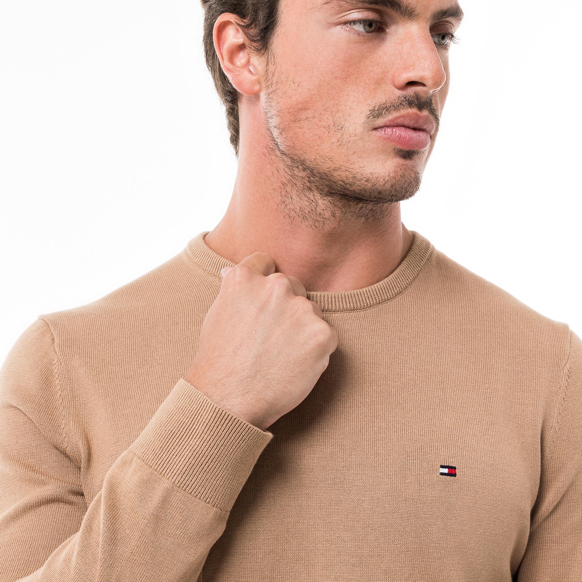 TOMMY HILFIGER ESSENTIAL COTTON CREW NECK Pullover 