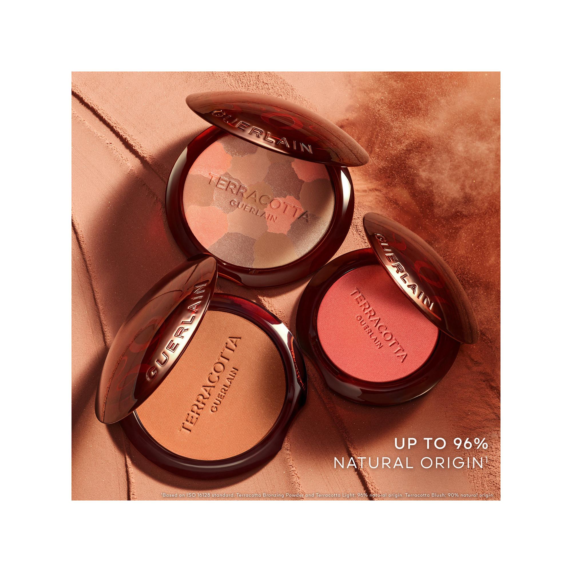 Guerlain TERRA BLUSH Terracotta Blush The healthy glow powder blush 90% naturally-derived ingredients 