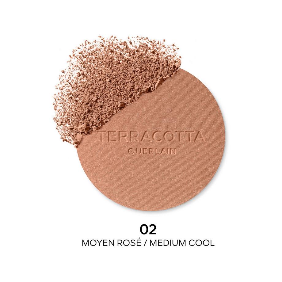Guerlain TERRA BRONZ/PDR Terracotta  La Poudre Bronzante 96% d'ingrédients d'origine naturelle  Recharge 
