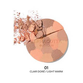 Guerlain TERRA BRONZ/PDR LIGHT Terracotta Light  The Sun-Kissed Natural Healthy Glow Powder 96% naturally-derived ingredients Refill 