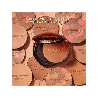 Guerlain TERRA BRONZ/PDR LIGHT Terracotta Light  The Sun-Kissed Natural Healthy Glow Powder 96% naturally-derived ingredients Refill 