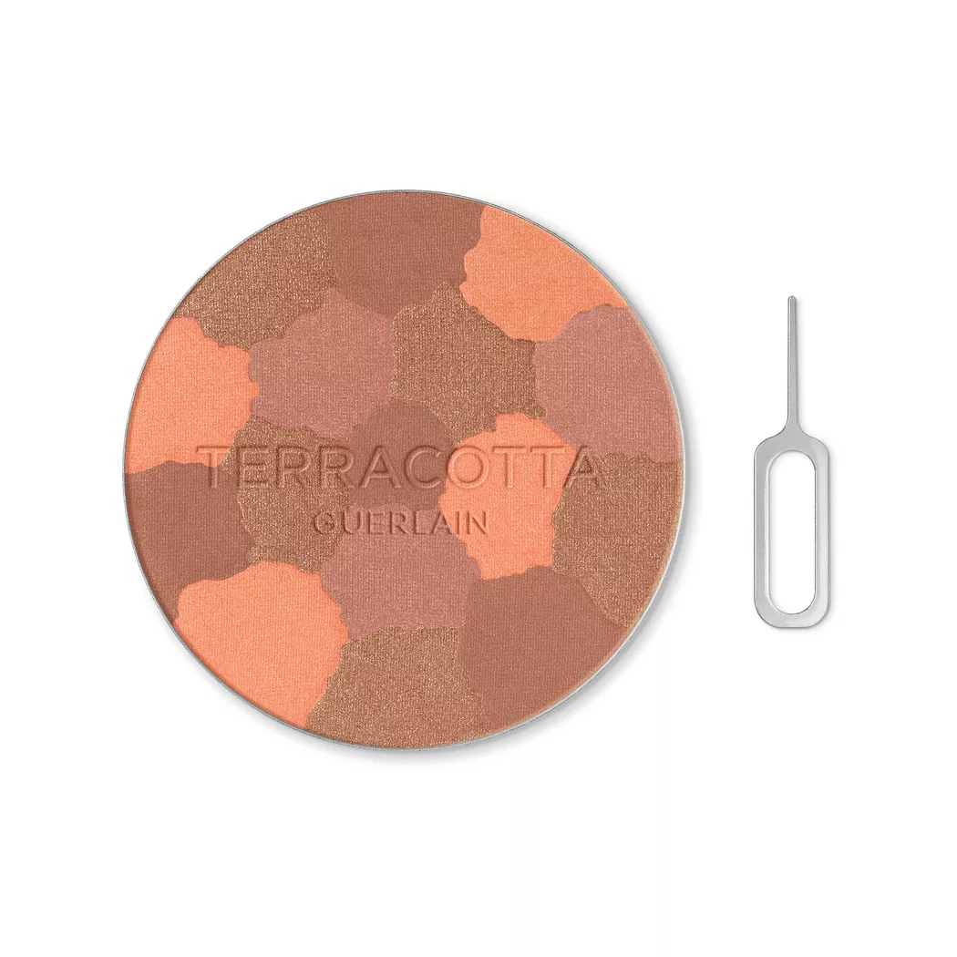 Guerlain - Terracotta Light  The Sun-Kissed Natural Healthy Glow Powder 96% naturally-derived ingredients Refill, Terra Bronz/pdr Light, 10 g,  Foncé Doré 2
