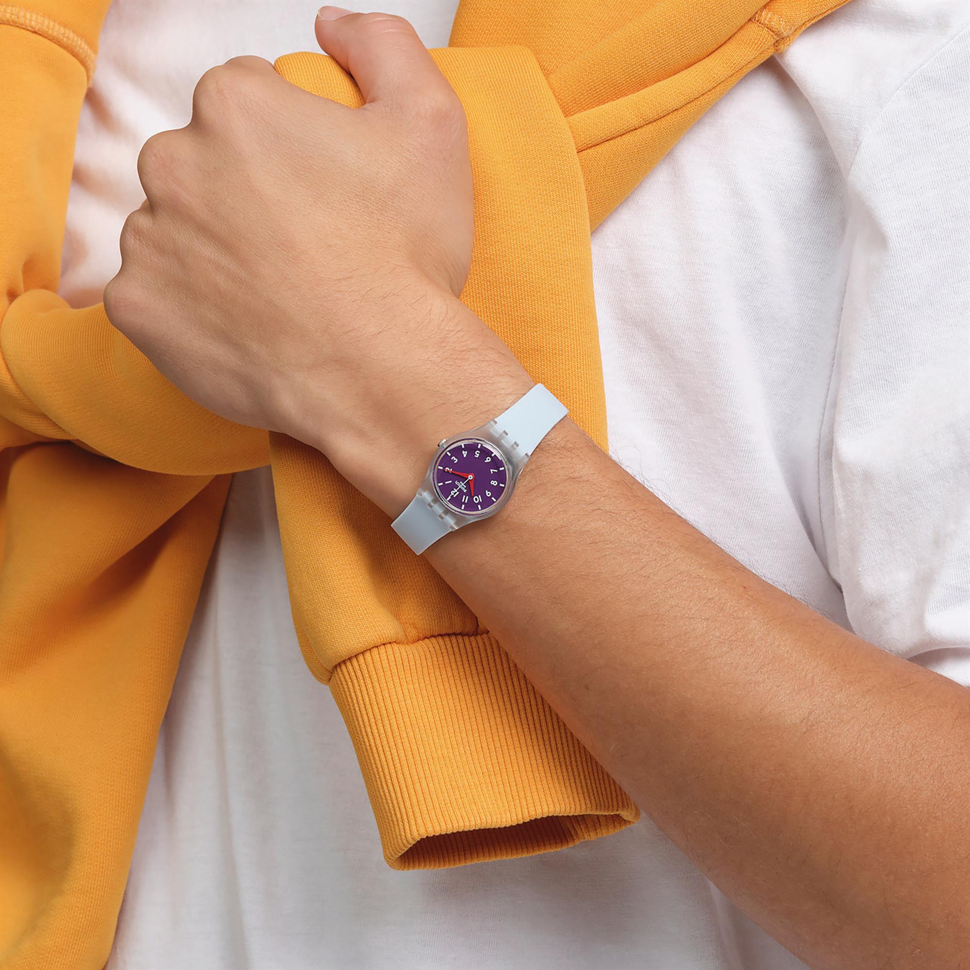 swatch POWDER PLUM Orologio analogico 