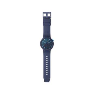 swatch INDIGO GLOW Analoguhr 