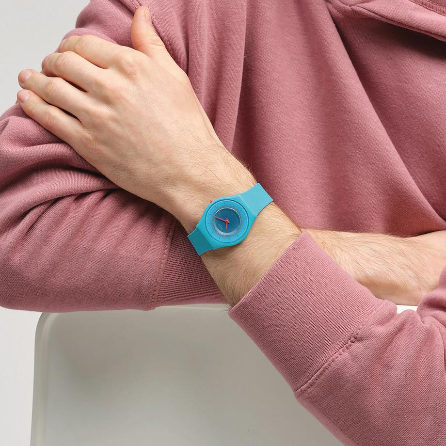 swatch RADIANTLY TEAL Analoguhr 