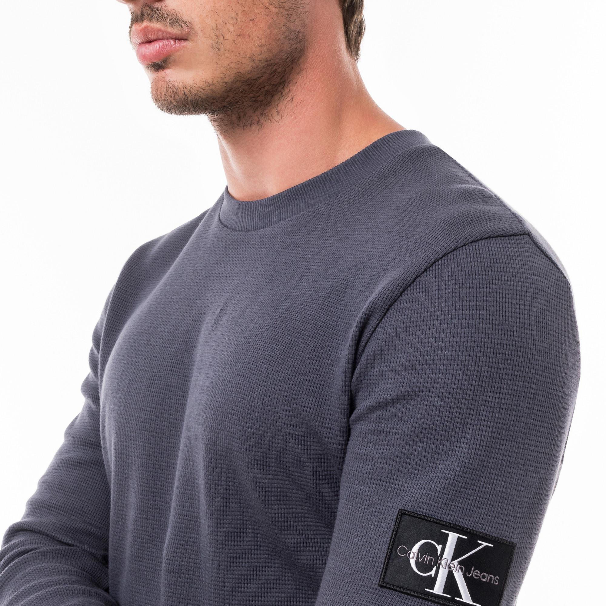 Calvin Klein Jeans WAFFLE LS TEE T-Shirt, langarm 