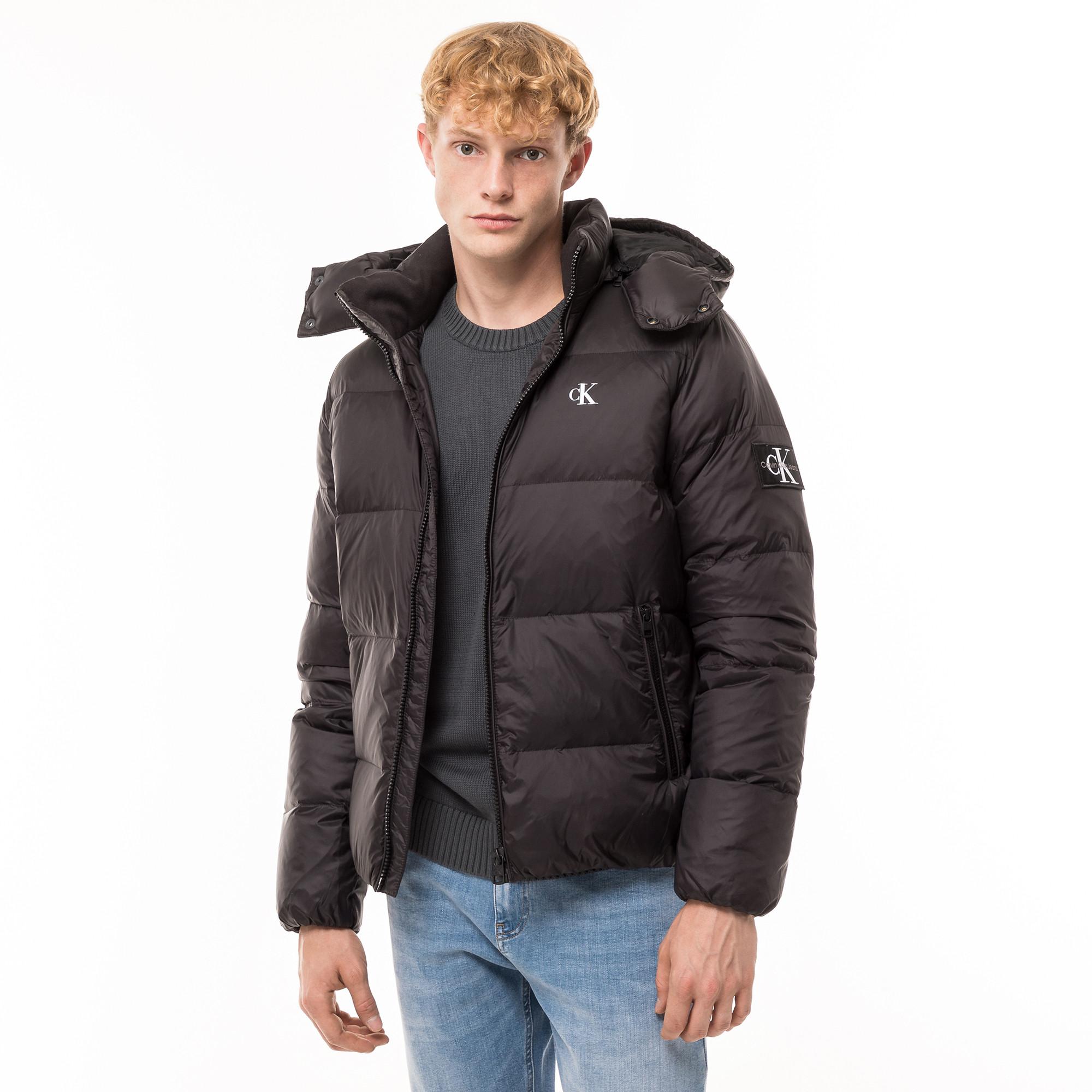 Calvin Klein Jeans ESSENTIALS DOWN JACKET Daunenjacke mit Kapuze 