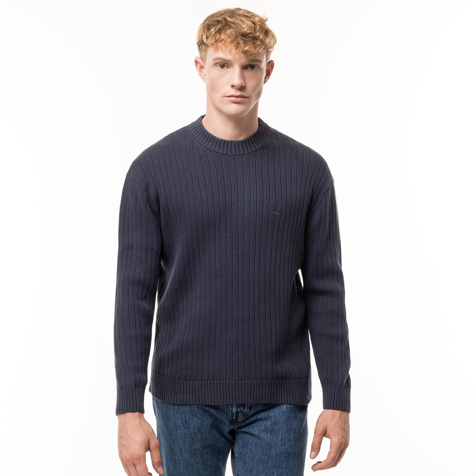 Calvin Klein Jeans LINEAR SWEATER Maglione 