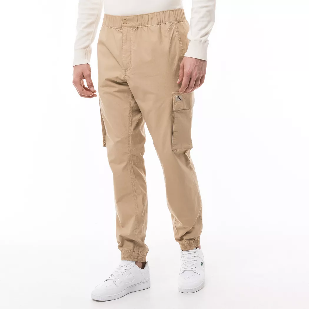 Calvin Klein Jeans - Cargohose, Slim Fit, für Herren, Beige, Größe 34