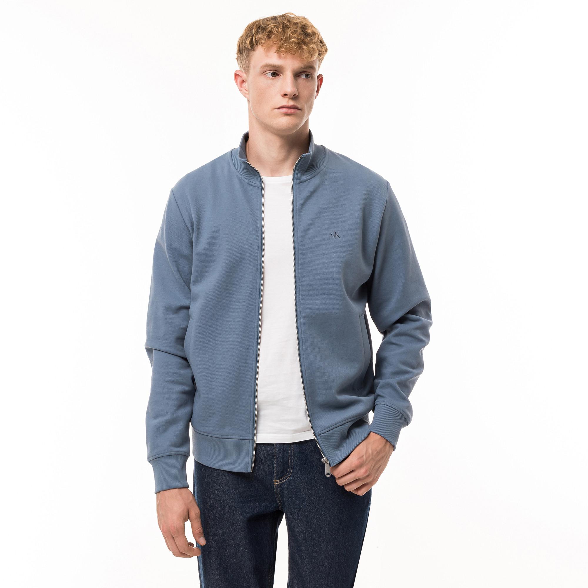 Calvin Klein Jeans TEXTURED HWK TRACK JACKET Veste en molleton 