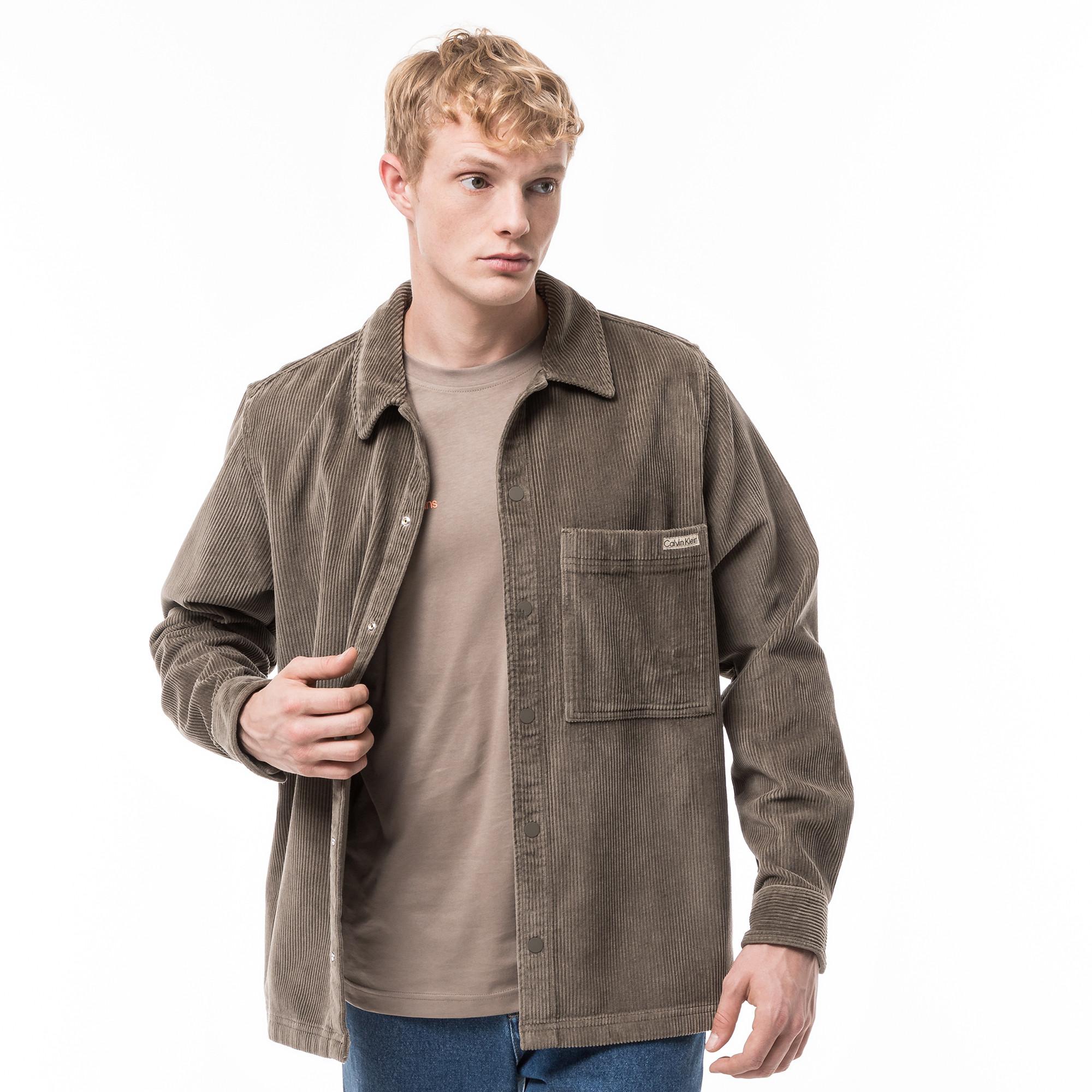 Calvin Klein Jeans CORDUROY OVERSHIRT Cord-Hemd, Langarm 