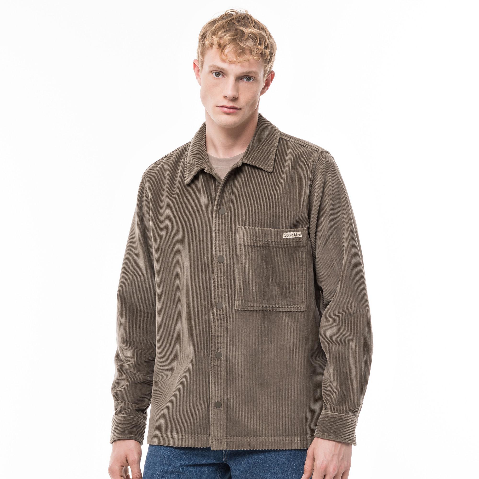 Calvin Klein Jeans CORDUROY OVERSHIRT Cord-Hemd, Langarm 