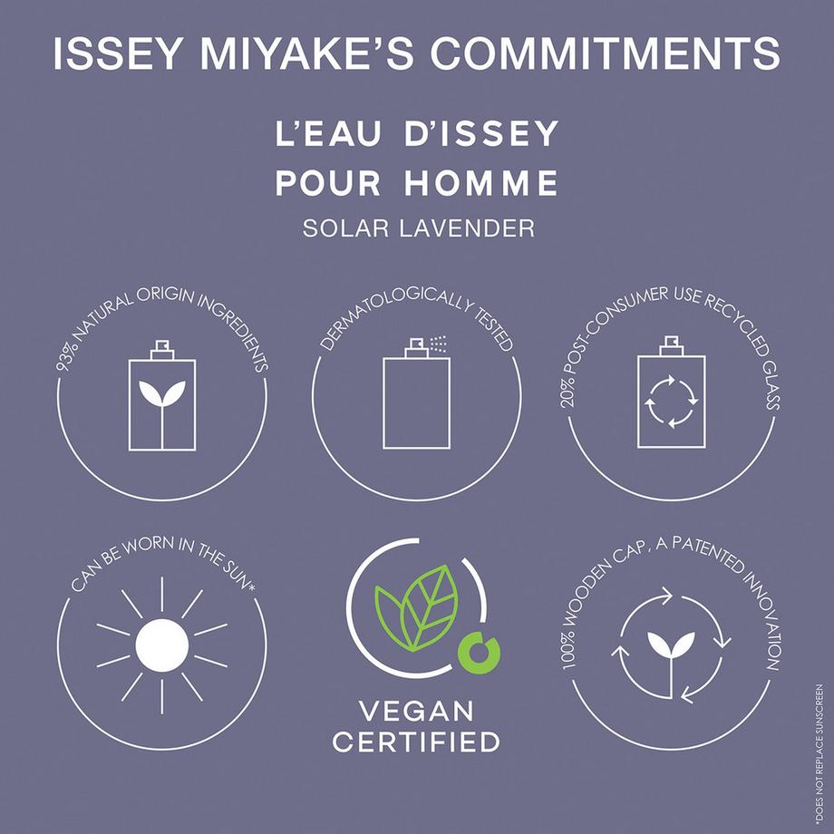 ISSEY MIYAKE L'Eau d'Issey pour Homme Solar Lavender, Eau de Toilette Intense  