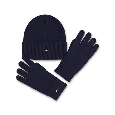 TOMMY HILFIGER ESSENTIAL FLAG GP Ensemble: bonnet et gants 