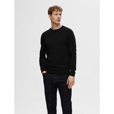 SELECTED Berg CN Rundhals Pullover  