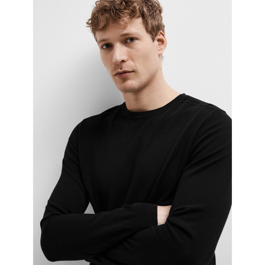 SELECTED Berg CN Maglione Girocollo  