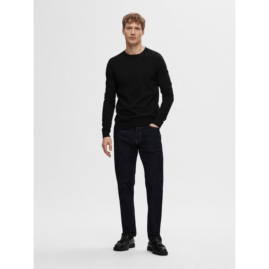 SELECTED Berg CN Maglione Girocollo  