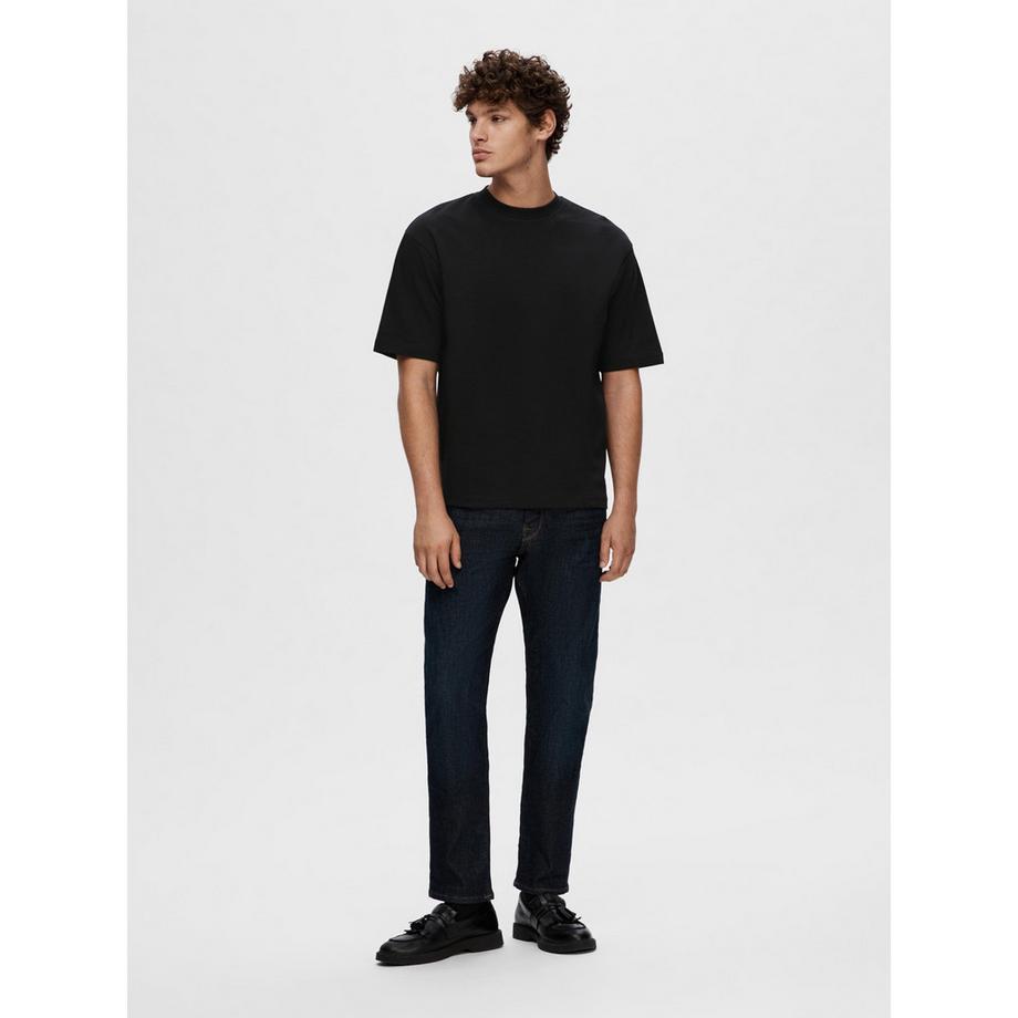 SELECTED SLHLoose Oscar SS O-Neck T-Shirt Oversized  