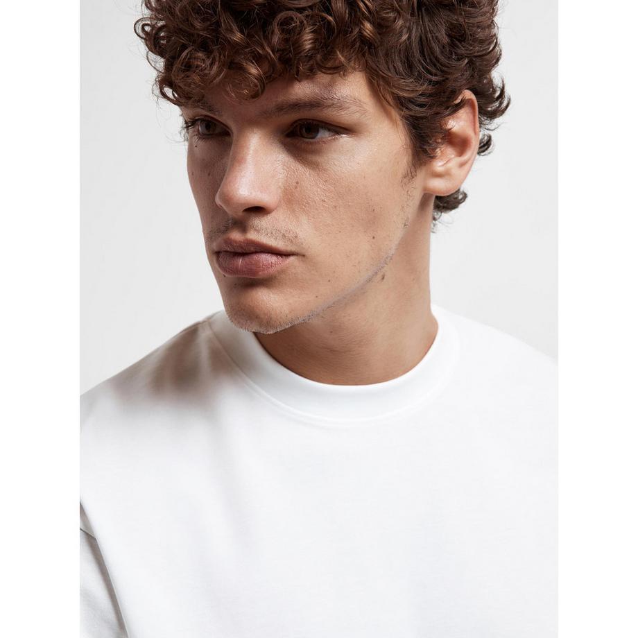 SELECTED SLHLoose Oscar SS O-Neck T-Shirt Oversized  