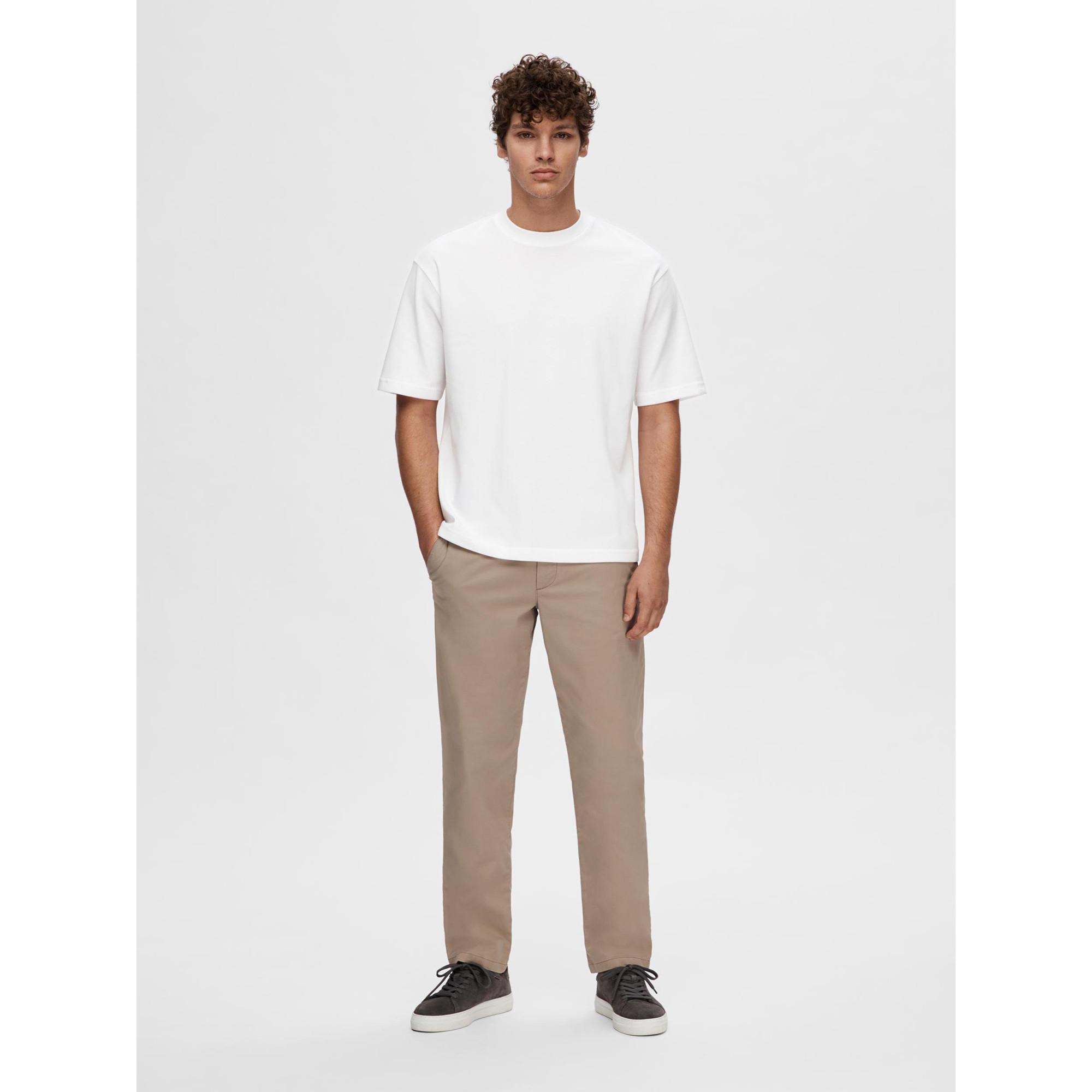 SELECTED SLHLoose Oscar SS O-Neck T-shirt 