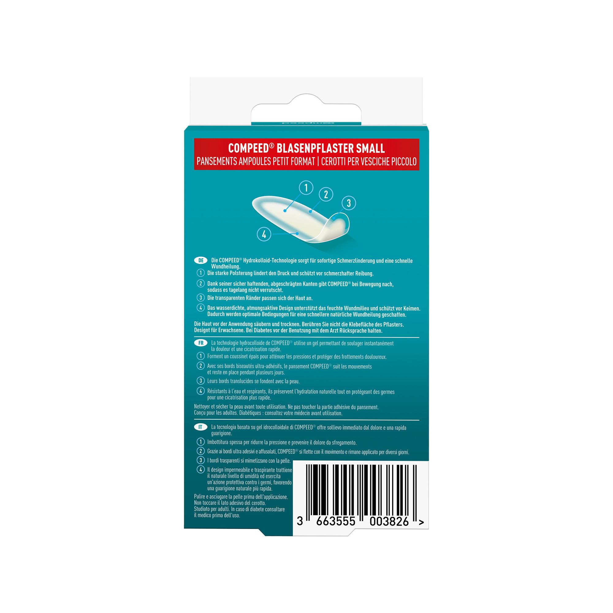 Compeed  Pansement pour ampoules Small 