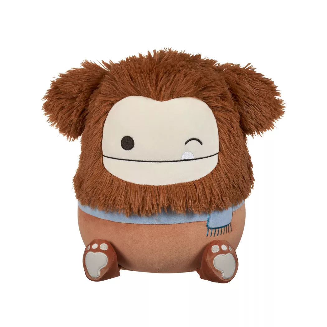 Squishmallows - Benny Bigfoot, 30cm, Braun