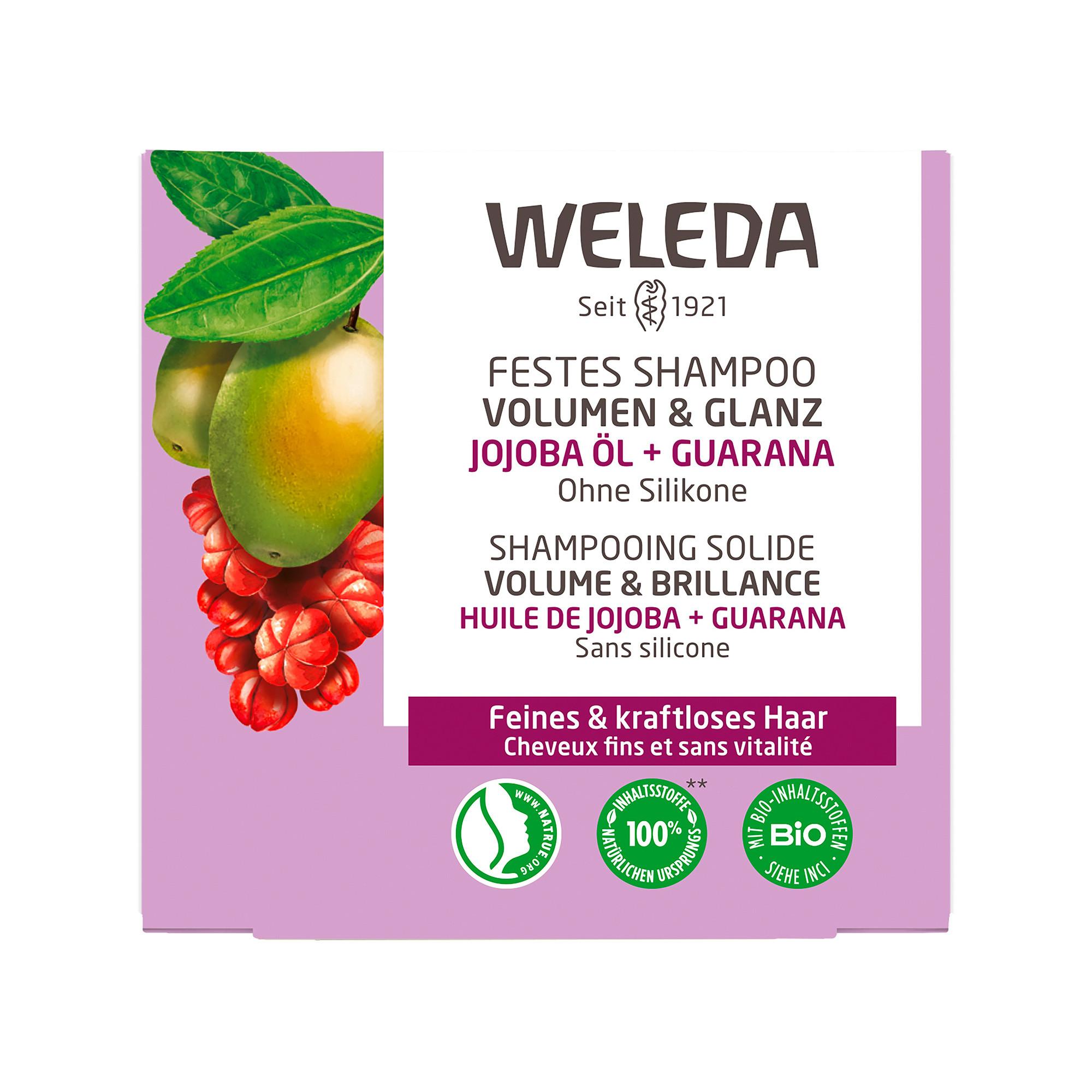 WELEDA  Shampoo solido volume e lucentezza 