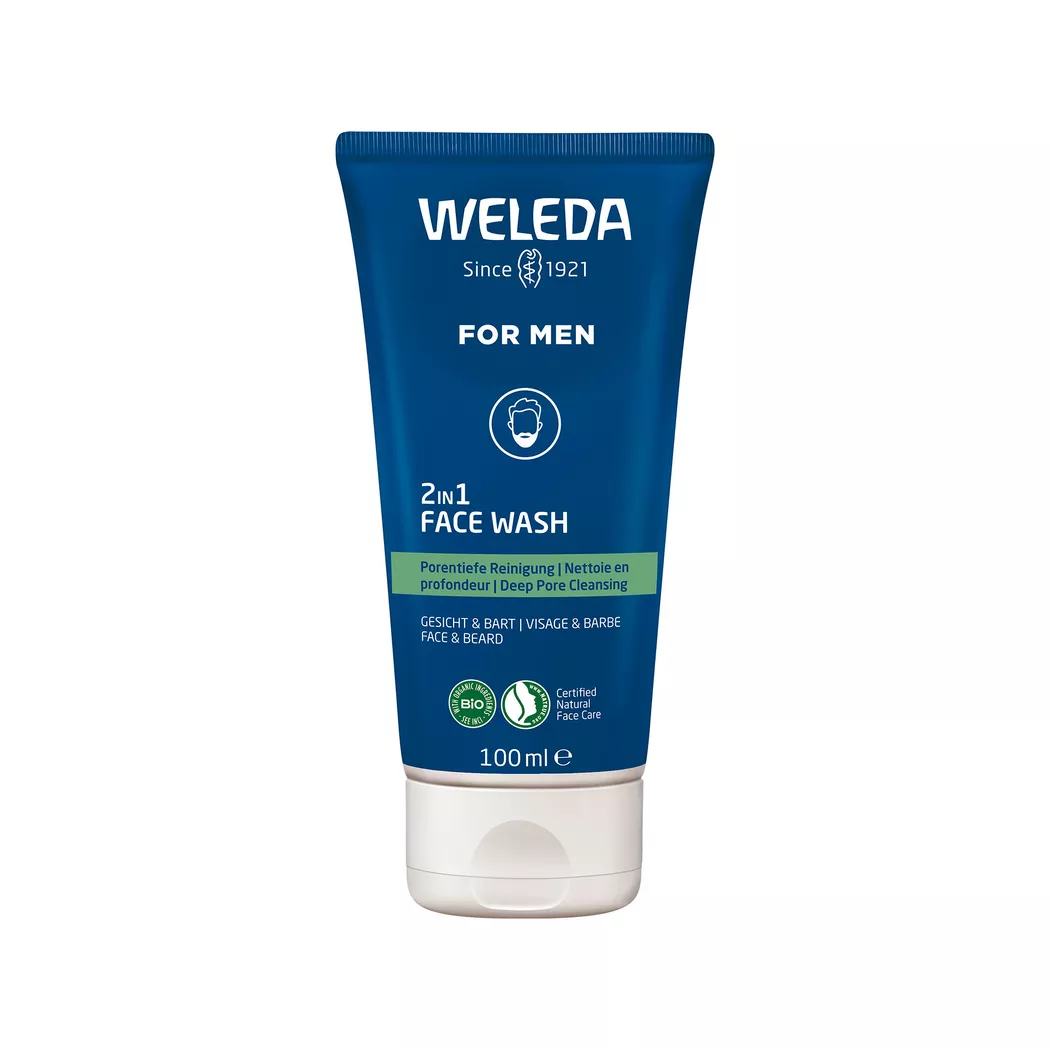 Weleda FOR MEN Face Wash 2in1 (100ml)