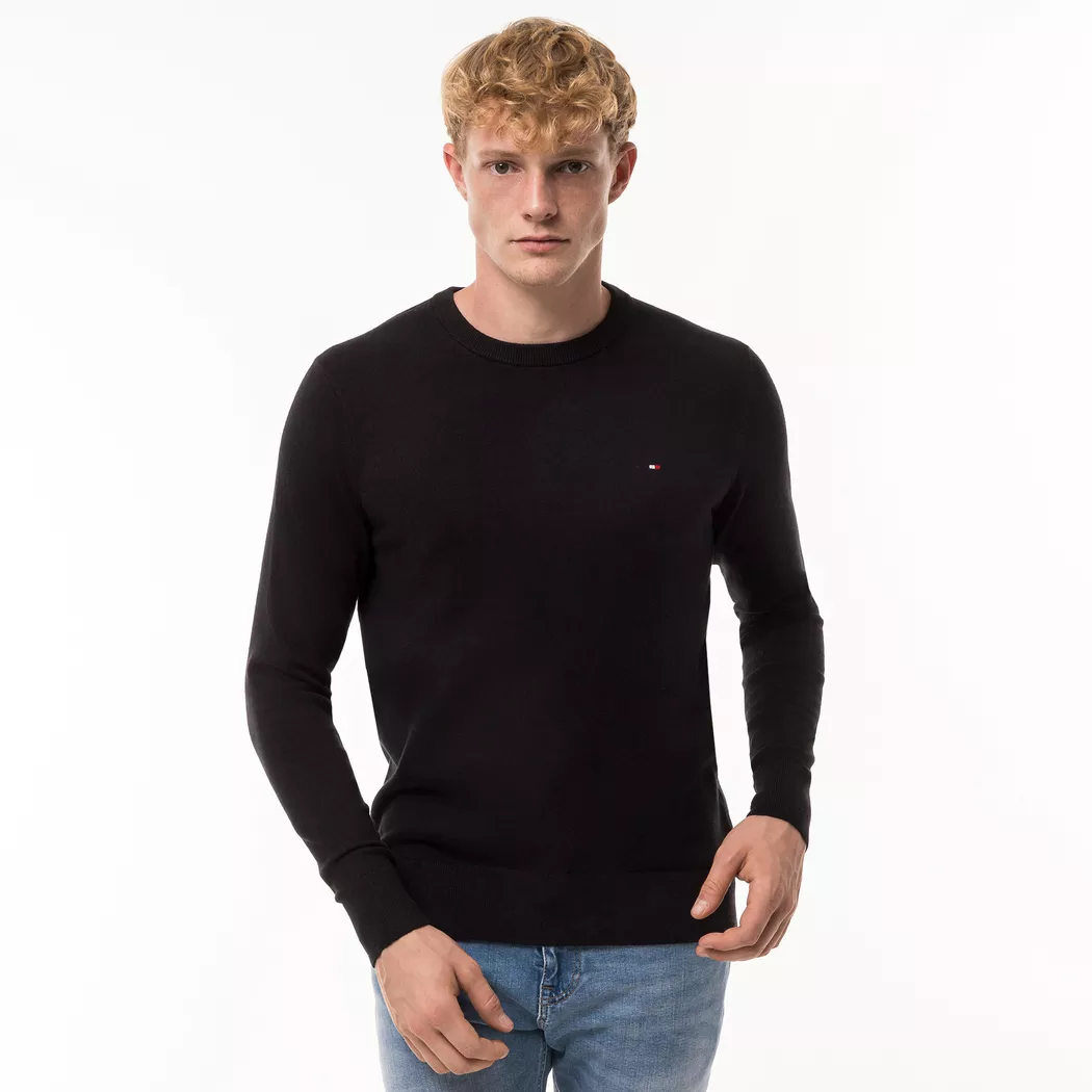 Tommy Hilfiger - Cashmere Pullover, für Herren, Black, Größe L