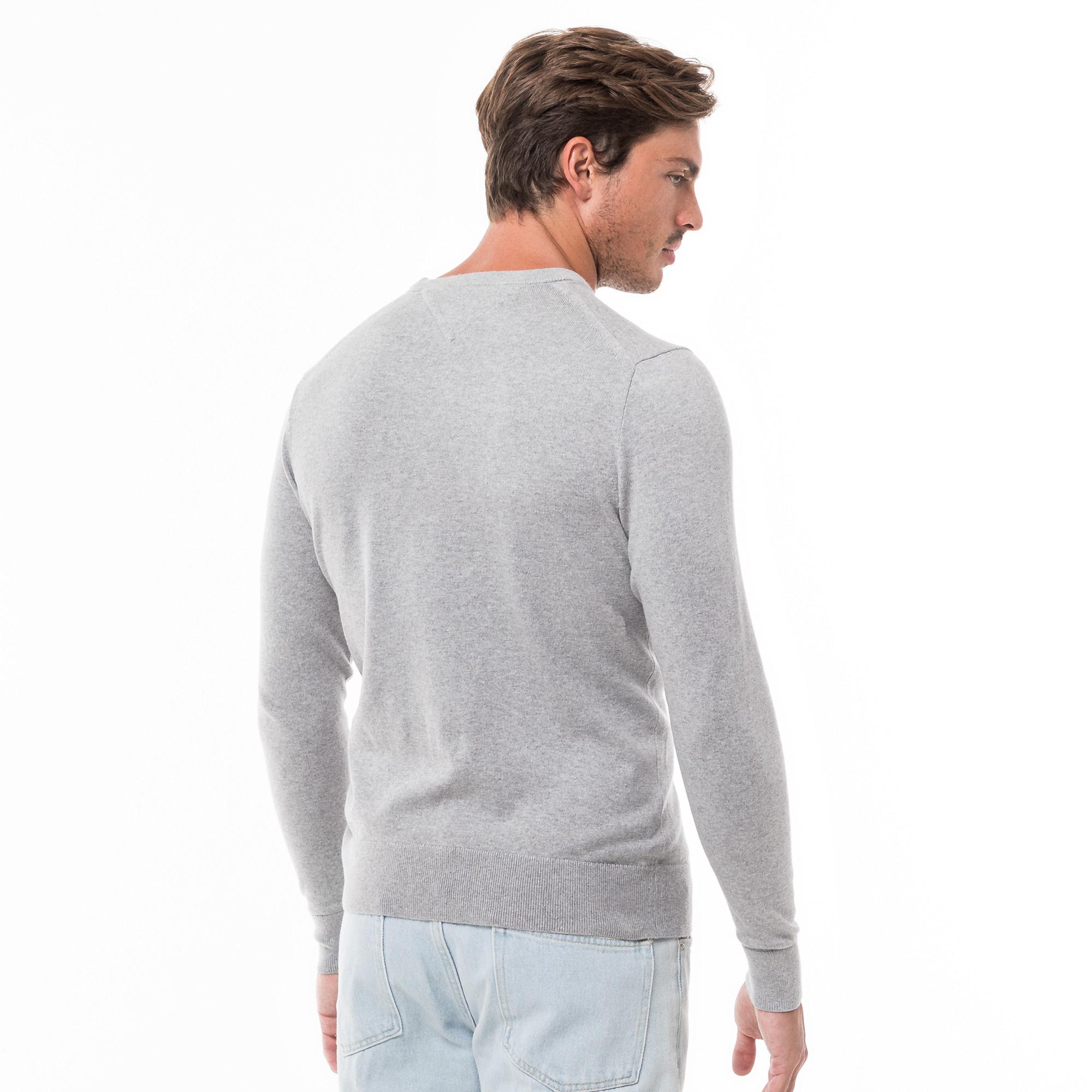 TOMMY HILFIGER PIMA ORG CTN CASHMERE CREW NECK Pull cachemire 