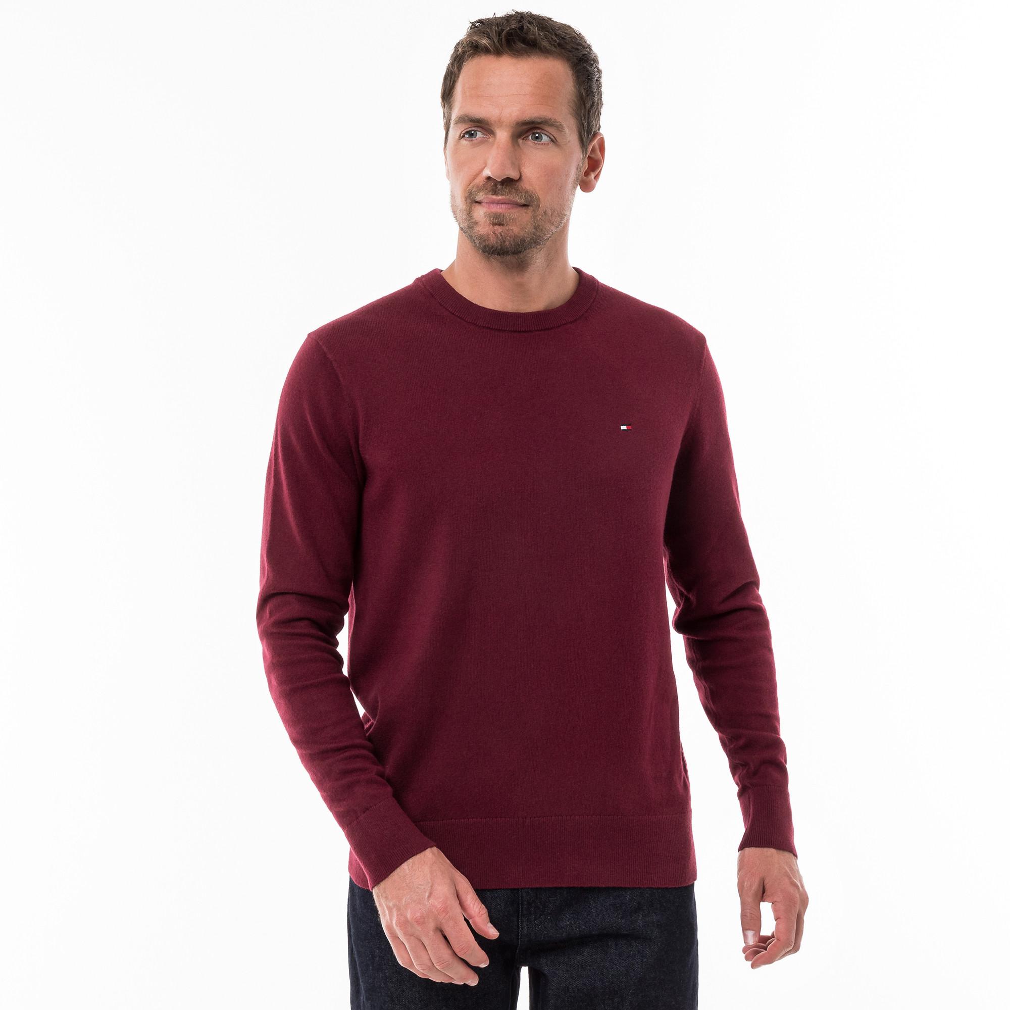 TOMMY HILFIGER PIMA ORG CTN CASHMERE CREW NECK Cashmere Pullover 