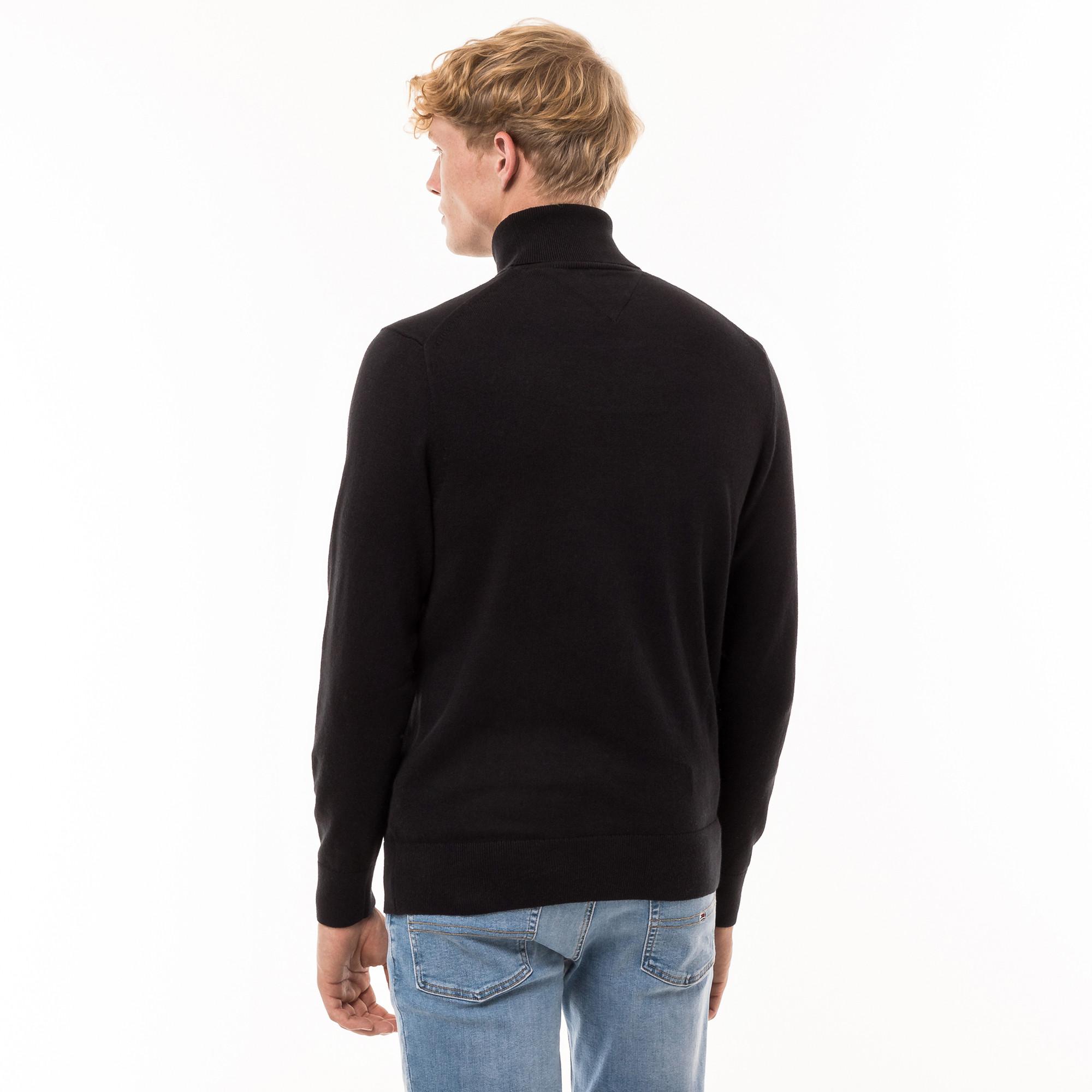 TOMMY HILFIGER PIMA ORG CTN CASHMERE ROLL NECK Cashmere Pullover 