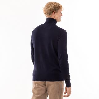 TOMMY HILFIGER Pima Cotone Organico Cashmere Pullover Dolcevita  