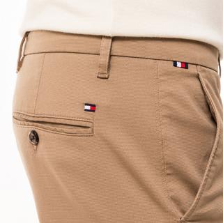 TOMMY HILFIGER CHINO BLEECKER PRINTED STRUCTURE Chinohose, Regular Fit 