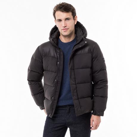 TOMMY HILFIGER MIX DOWN HOODED PUFFER JACKET Piumino con cappuccio 