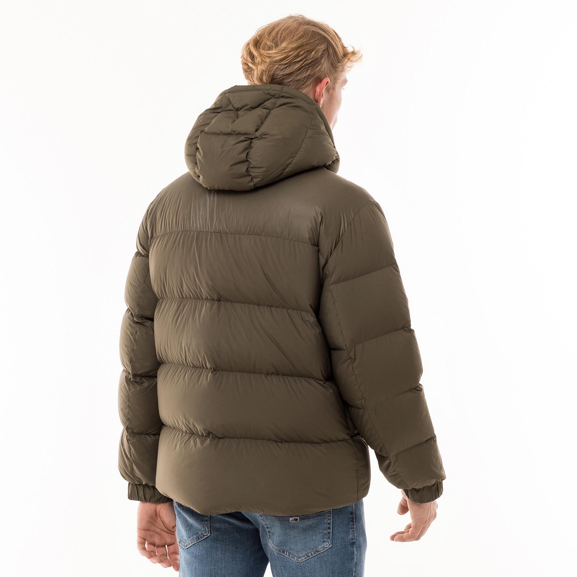 TOMMY HILFIGER MIX DOWN HOODED PUFFER JACKET Daunenjacke mit Kapuze 