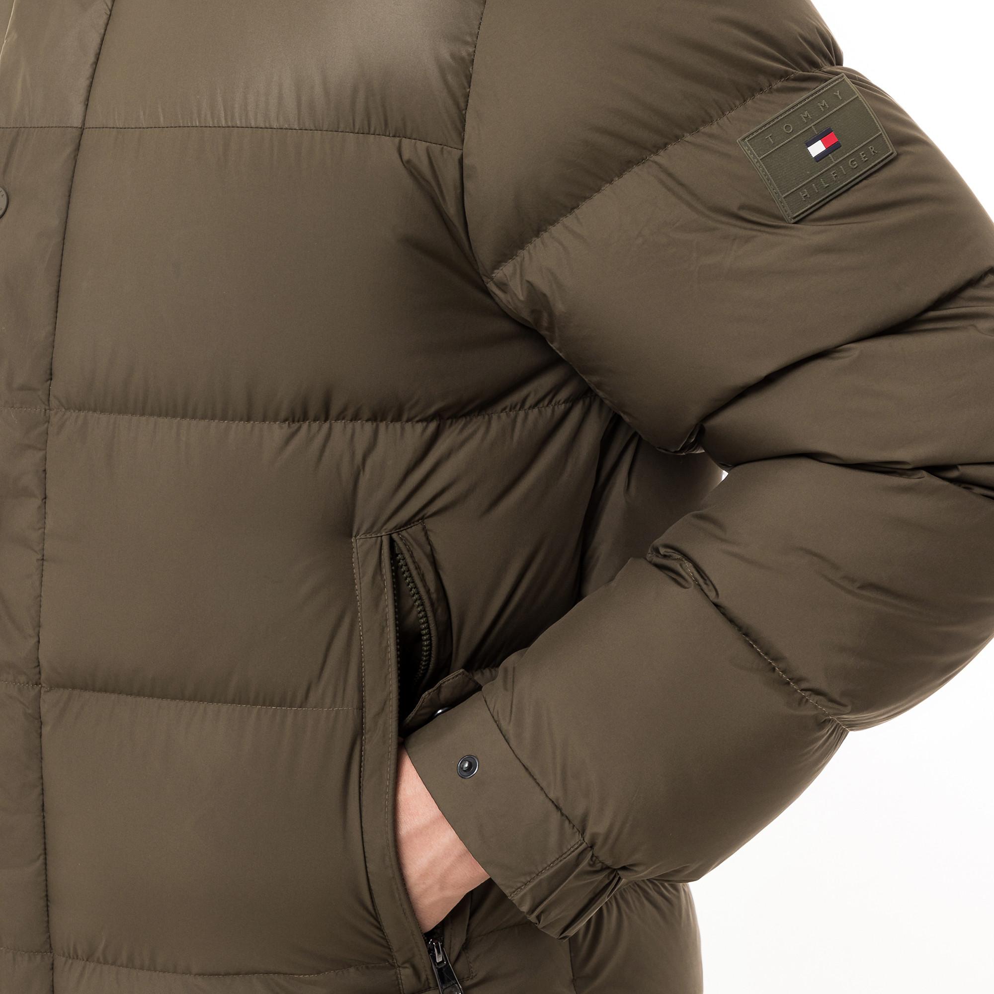 TOMMY HILFIGER MIX DOWN HOODED PUFFER JACKET Doudoune à capuche 