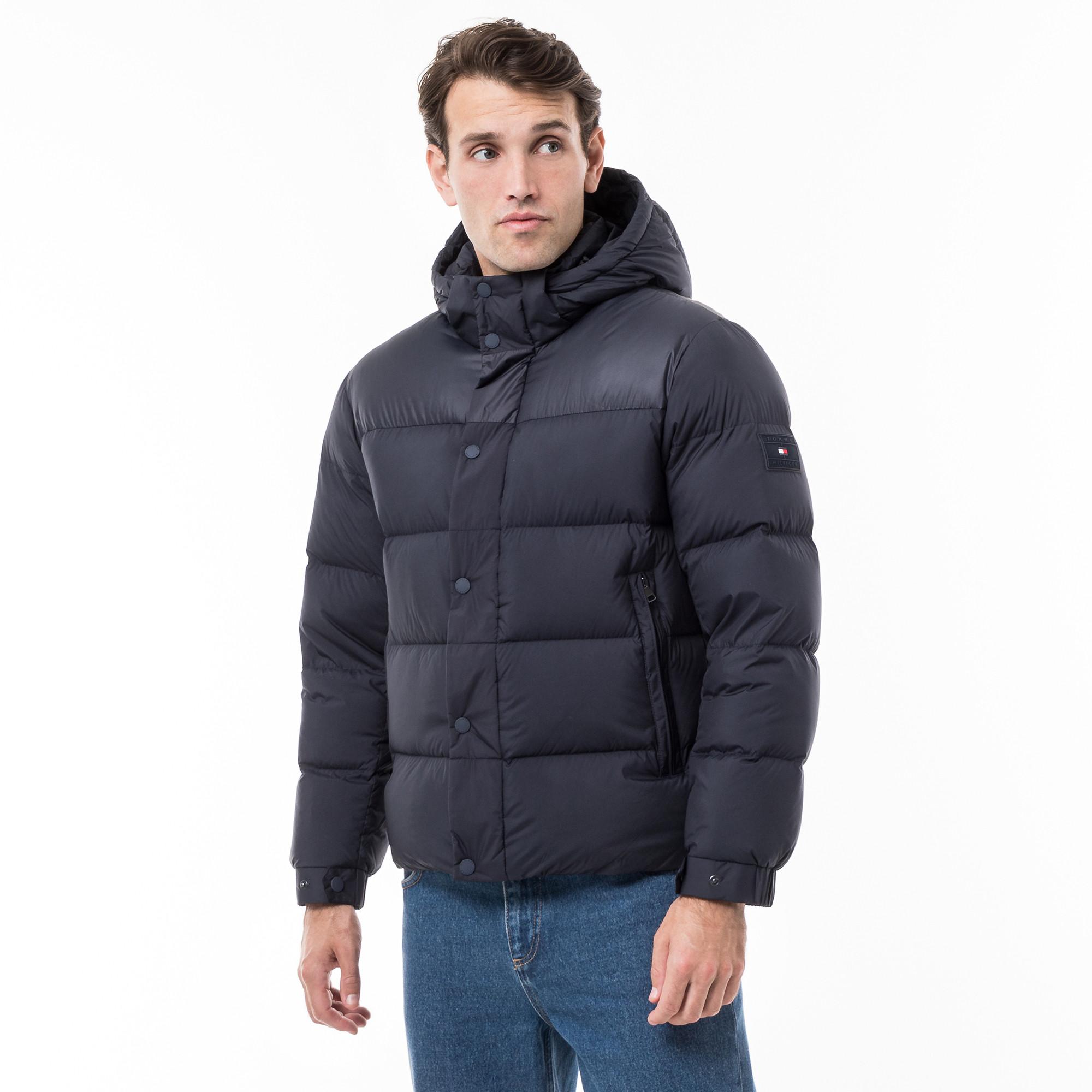 TOMMY HILFIGER MIX DOWN HOODED PUFFER JACKET Piumino con cappuccio 