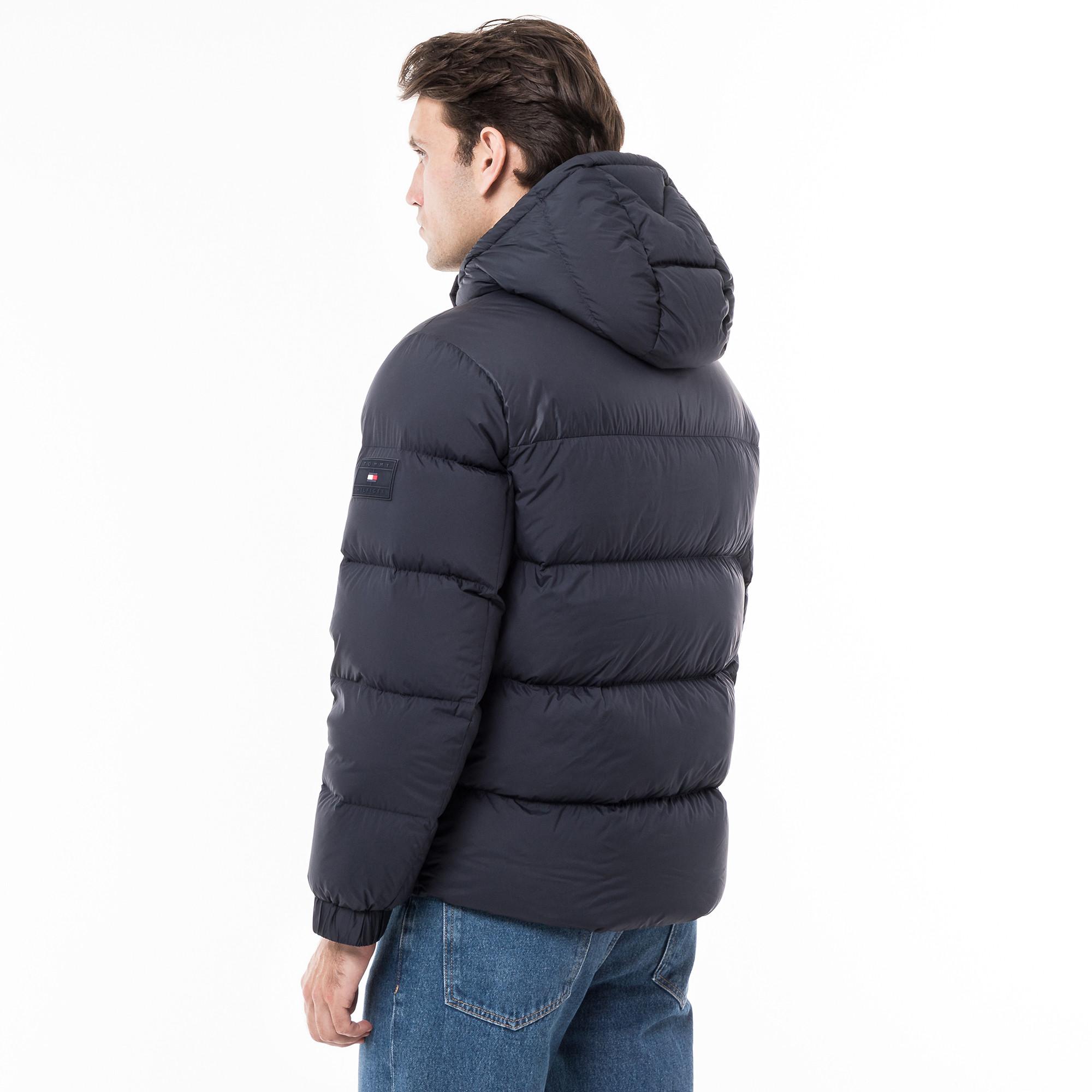 TOMMY HILFIGER MIX DOWN HOODED PUFFER JACKET Doudoune à capuche 