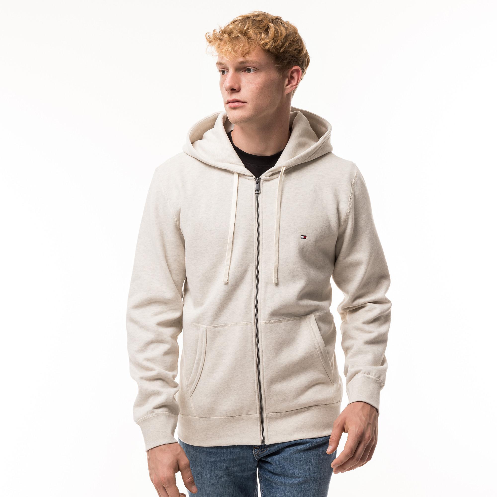 TOMMY HILFIGER ESSENTIAL FLEECE ZIP THROUGH Felpa, con zip, con cappuccio 