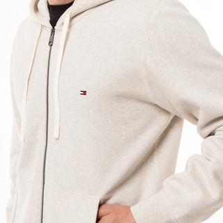 TOMMY HILFIGER ESSENTIAL FLEECE ZIP THROUGH Sweatjacke mit Kapuze 