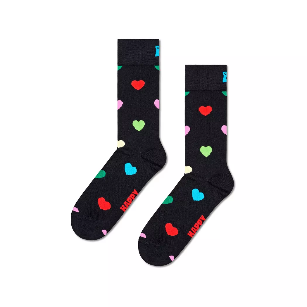 Happy Socks - Socken, für Damen, Black, Größe 36-40 4
