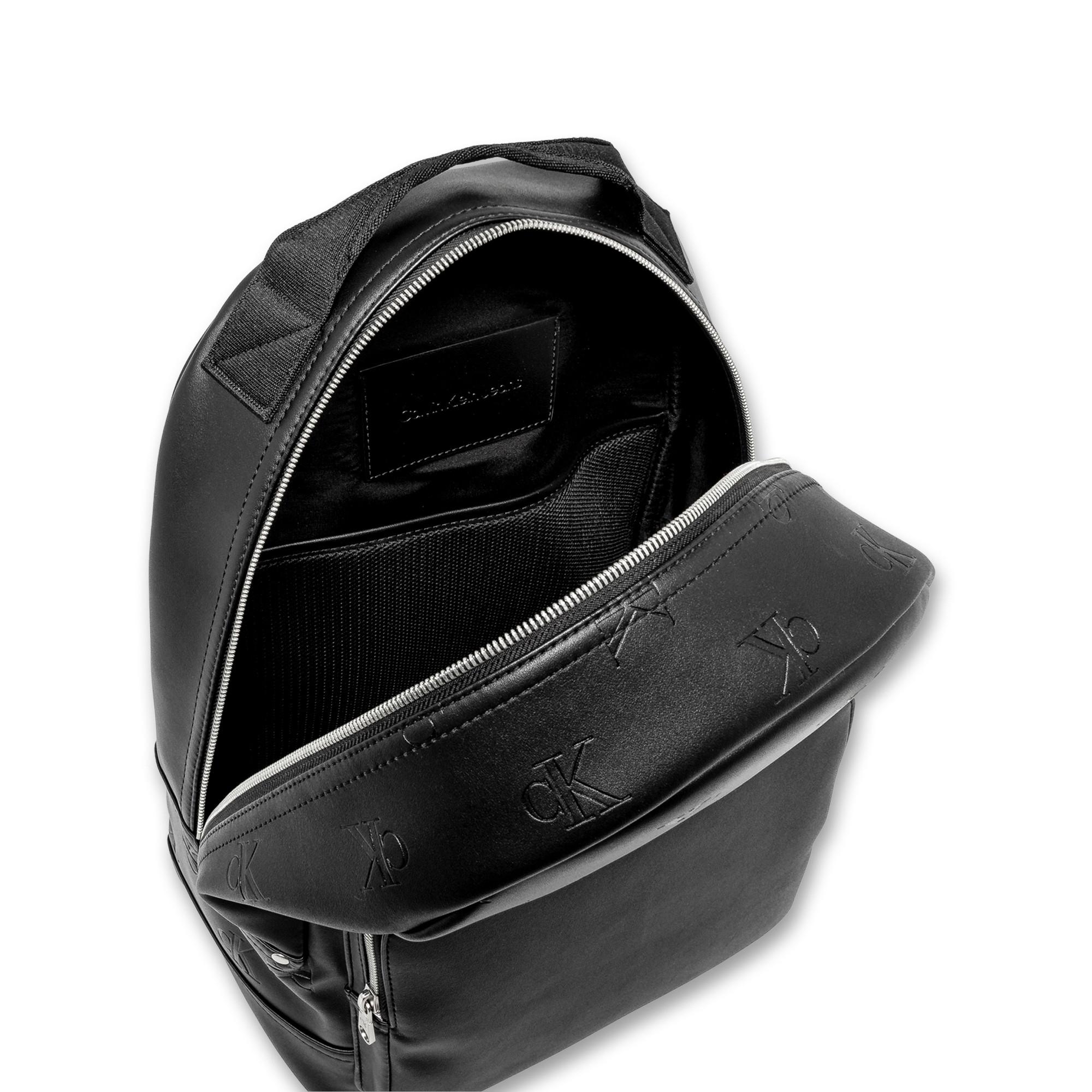 Calvin Klein AOP Center Zip Campus Zaino  